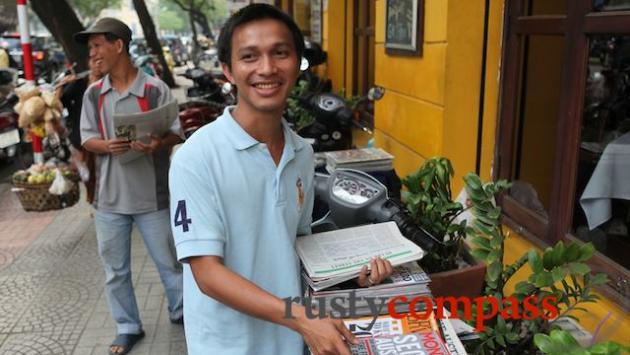 Saigon's newspaper boys